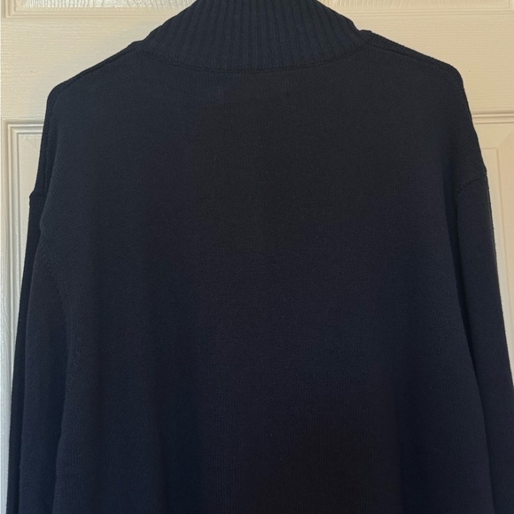 U.S. Polo Assn. Men's Dark Blue Zip-Up Sweater - Picture 6 of 8